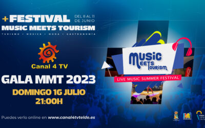 La gala del Festival Music Meets Tourism 2023 se emitirá el domingo 16 de julio en el Canal 4 TV