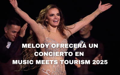 Melody, artista confirmada para Music Meets Tourism 2025 tras su paso por Eurovisión